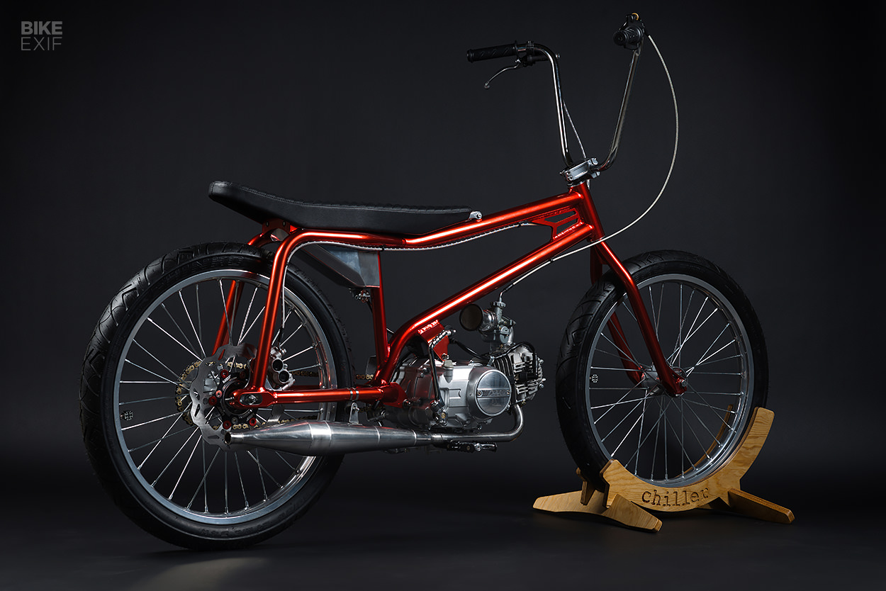 Custom BMX moped by Blackmarket Project