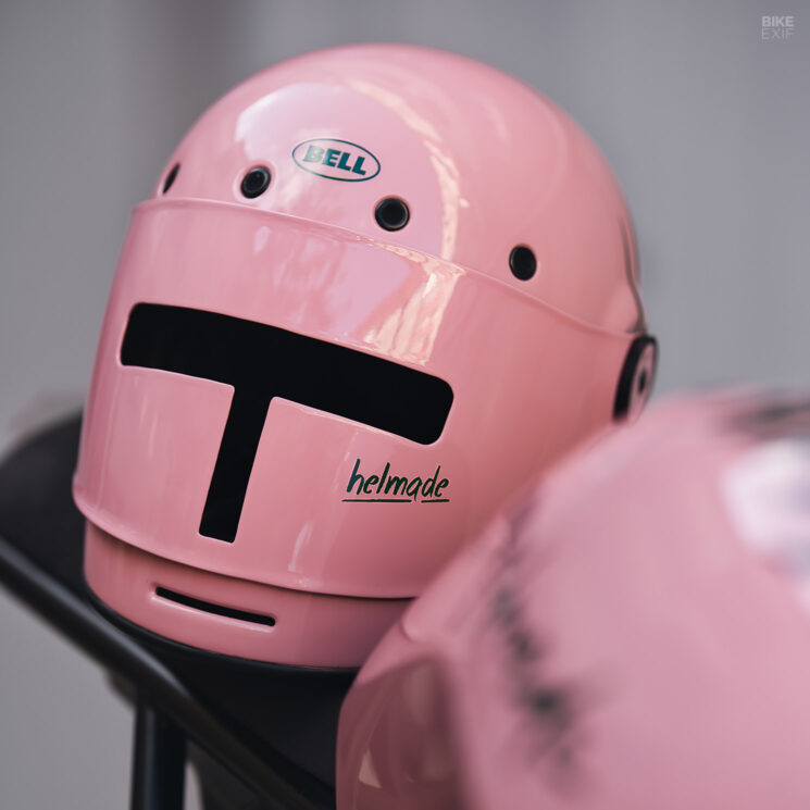 Custom Bell Bullitt helmet by Helmade