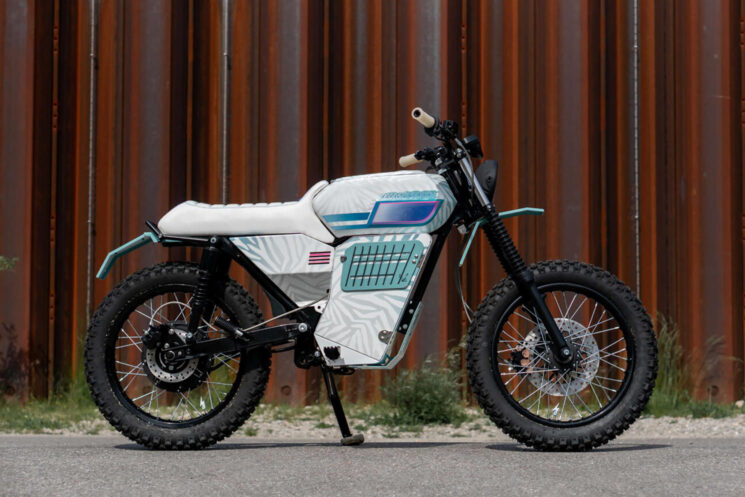 Bonfire E custom electric bike by Loose Screw