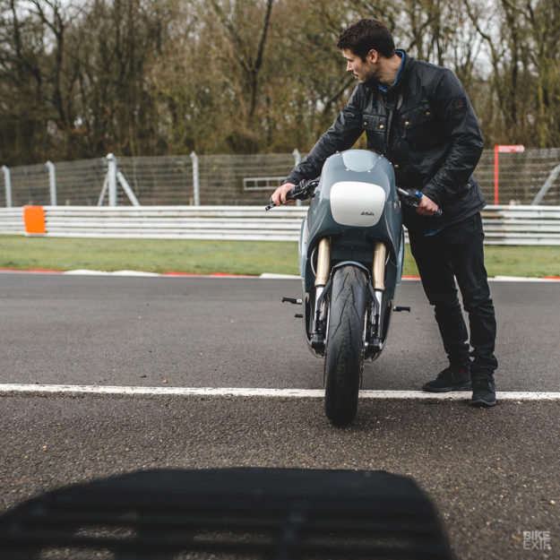 Custom Energica Eva electric motorcycle by deBolex Engineering