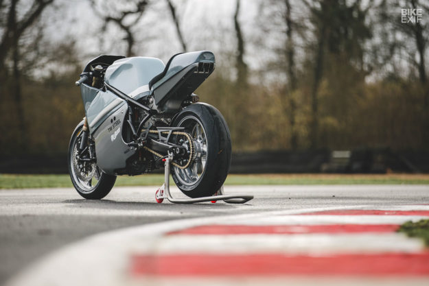 Custom Energica Eva electric motorcycle by deBolex Engineering