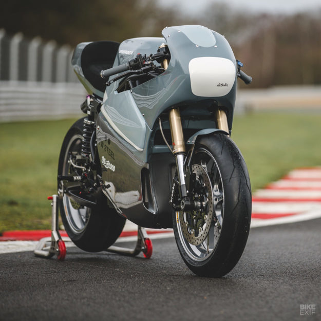 Custom Energica Eva electric motorcycle by deBolex Engineering