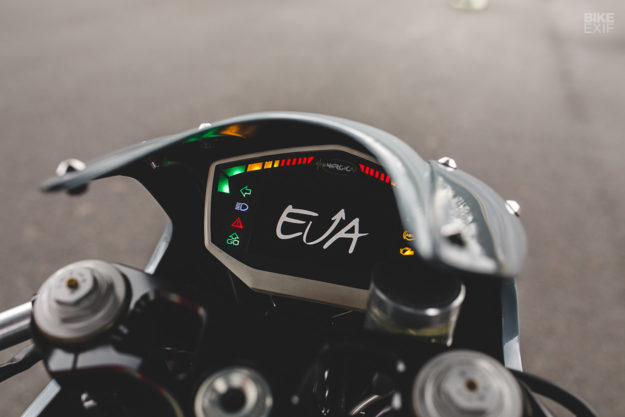 Custom Energica Eva electric motorcycle by deBolex Engineering