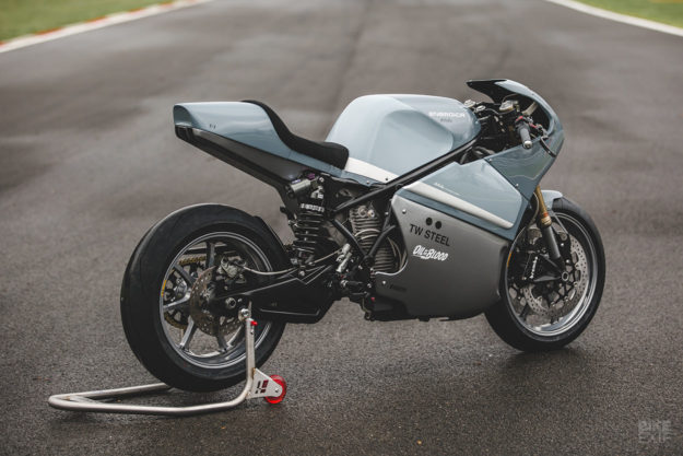 Custom Energica Eva electric motorcycle by deBolex Engineering