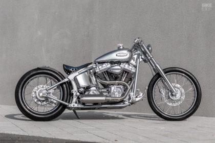 Custom Harley Softail Deuce built by OneWayMachine