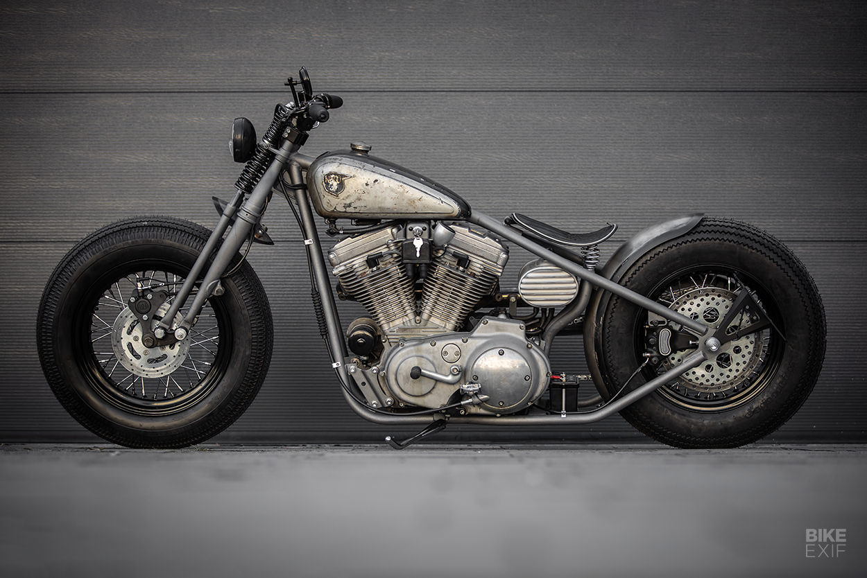 Custom Harley-Davidson Sportster hardtail by MB Cycles