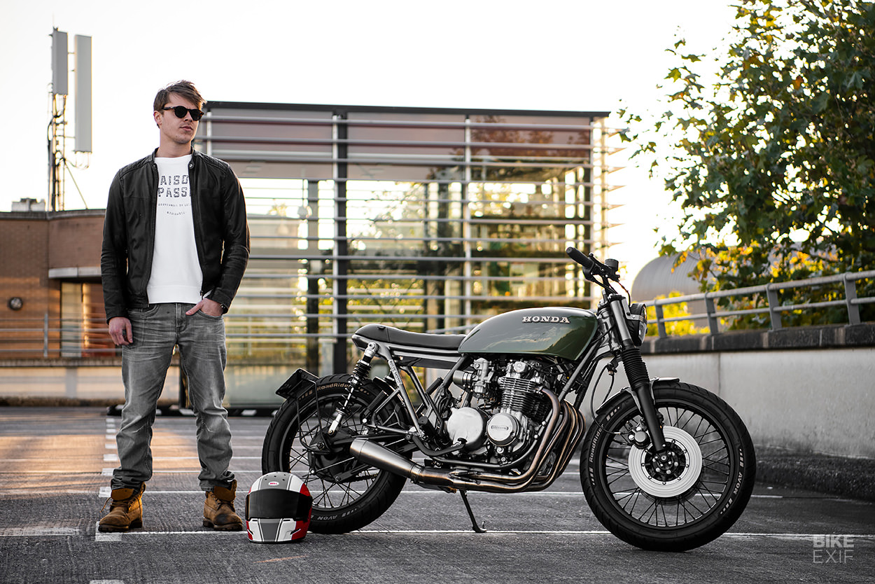 Honda CB550 scrambler by Nius Moto