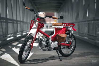 Custom Honda C105T Trail 55 by Perry Wilson