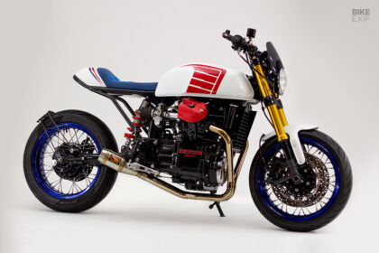 Custom Honda CX500 street tracker by Brick House Builds