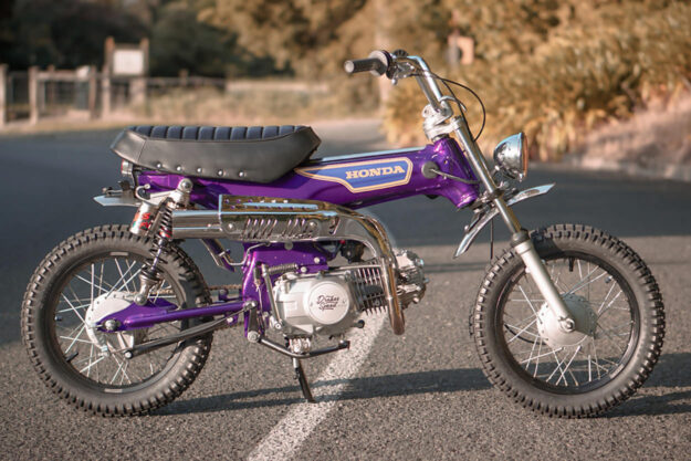 Custom Honda ST90 by Drake Speed