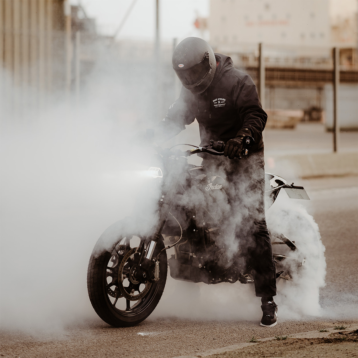 Custom Indian FTR 1200 by Sur Les Chapeaux De Roues