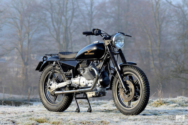 Custom Moto Guzzi Strada 750 by LaBusca Moto