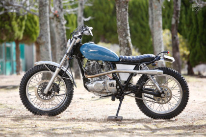 Suzuki TU250 scrambler by Heiwa