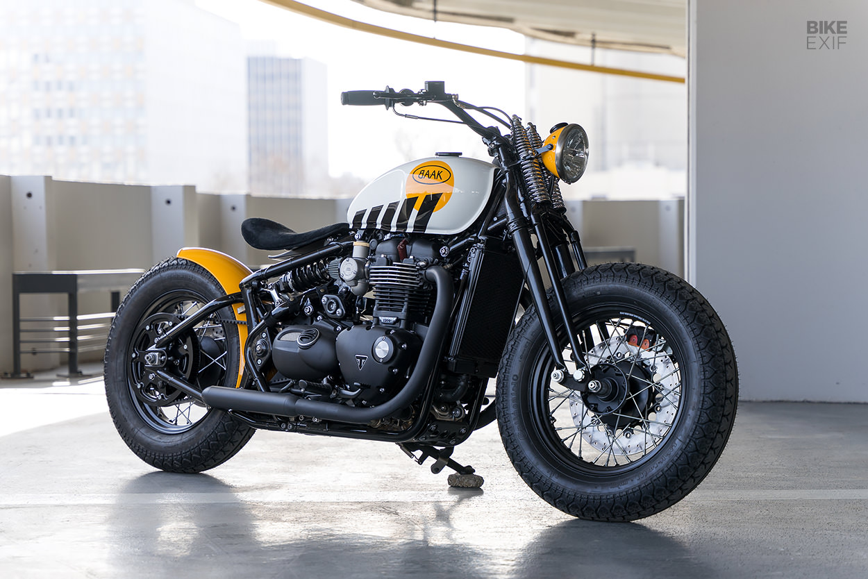 Custom Triumph Bobber by BAAK Motocyclettes