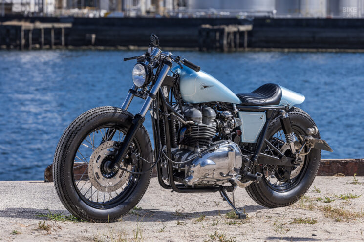 Custom Triumph Bonneville T100 by Heiwa MC