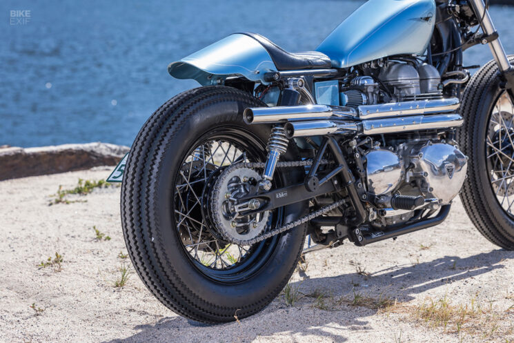 Custom Triumph Bonneville T100 by Heiwa MC