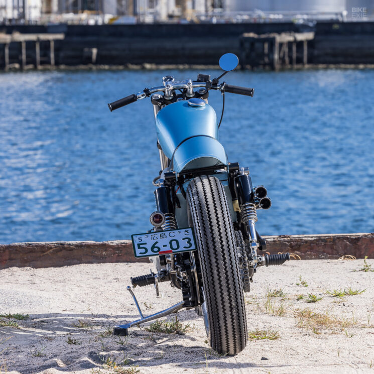 Custom Triumph Bonneville T100 by Heiwa MC