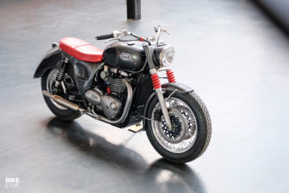 BAAK builds a modern day ‘Bathtub’ Triumph Bonneville T120