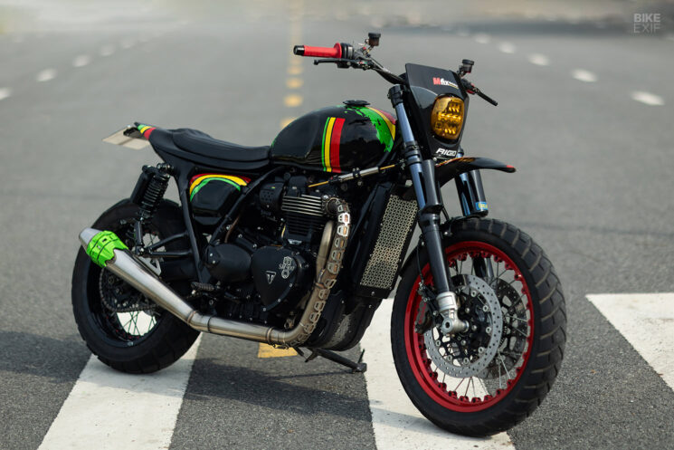 Custom Triumph Street Twin by MFix Workshop