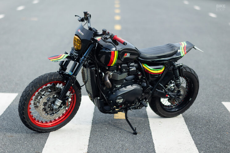 Custom Triumph Street Twin by MFix Workshop