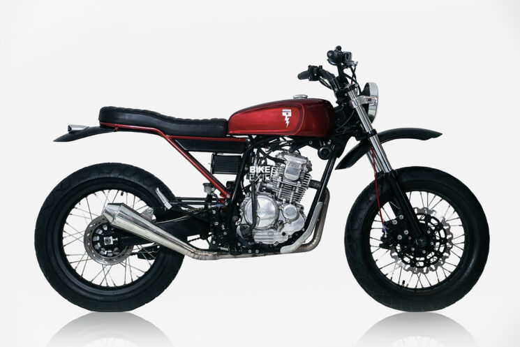 Yamaha Scorpio scrambler by Deus Bali