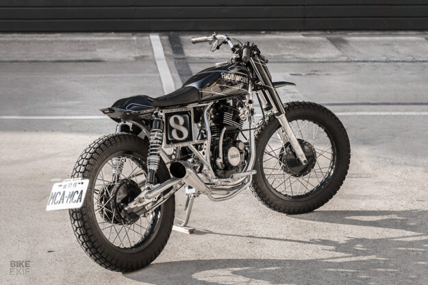 Yamaha SR150 street tracker by Hide Work Custom