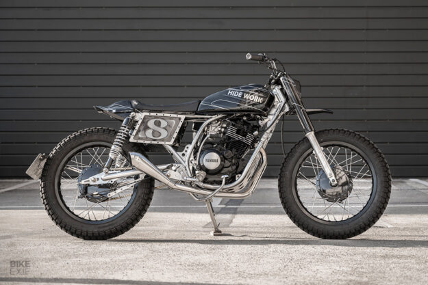 Yamaha SR150 street tracker by Hide Work Custom