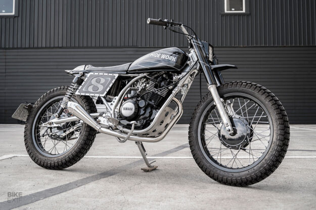 Yamaha SR150 street tracker by Hide Work Custom