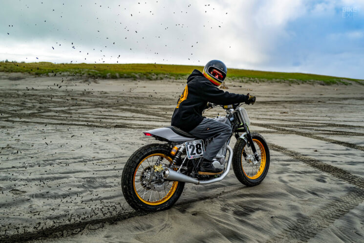 Yamaha SR500 flat tracker by Chad Daly