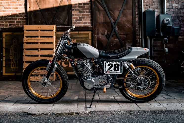 Yamaha SR500 flat tracker by Chad Daly