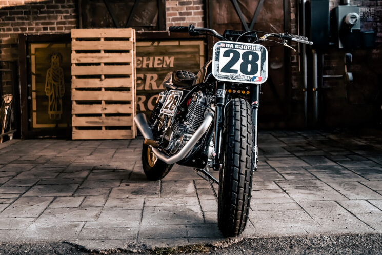 Yamaha SR500 flat tracker by Chad Daly