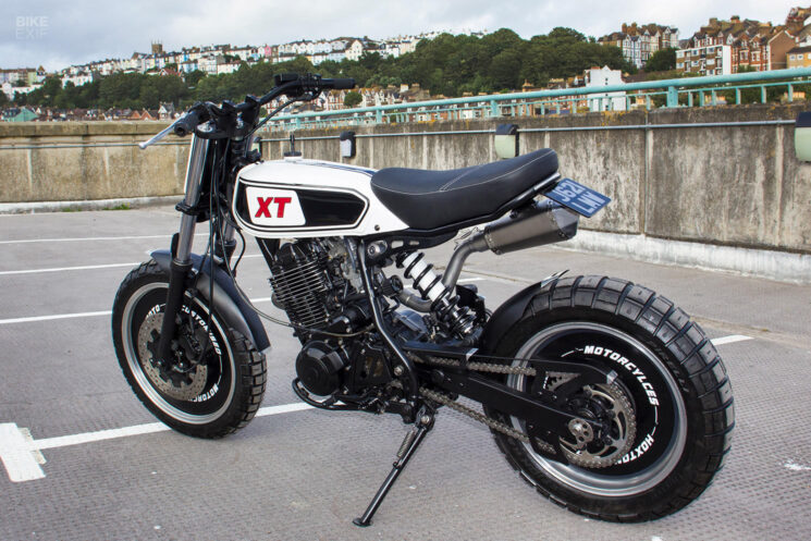 Yamaha XT600 street tracker by Hoxton Moto