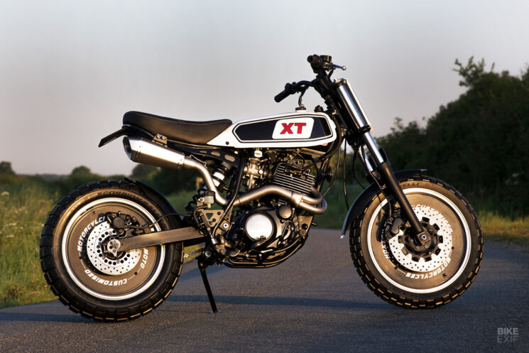 Yamaha XT600 street tracker by Hoxton Moto