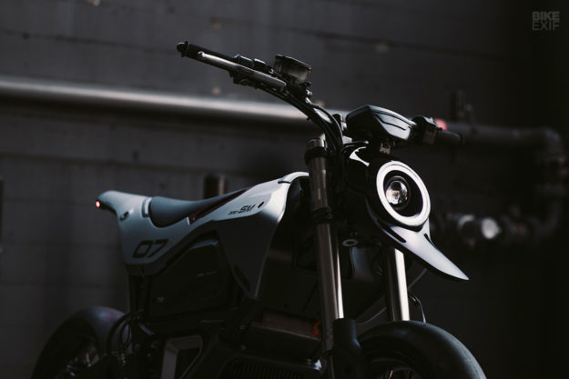 Custom Zero FXS electric motorcycle by Huge Moto