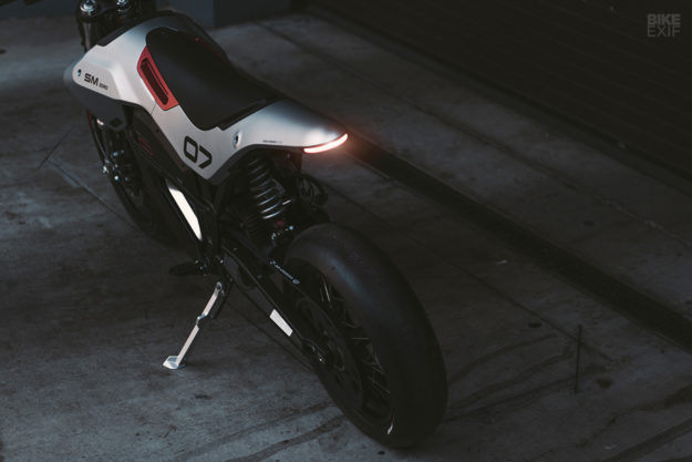 Custom Zero FXS electric motorcycle by Huge Moto