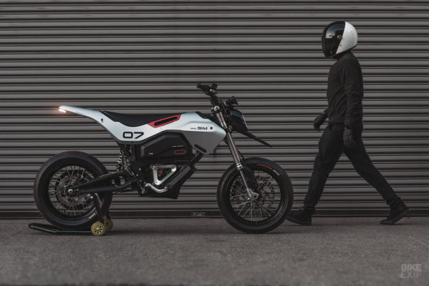 Custom Zero FXS electric motorcycle by Huge Moto