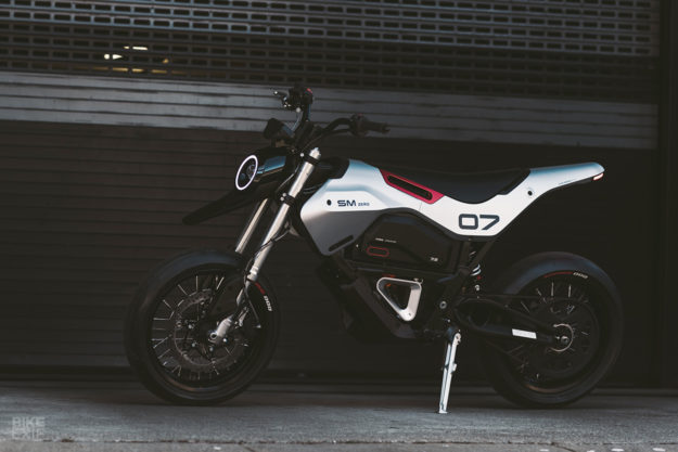 Custom Zero FXS electric motorcycle by Huge Moto