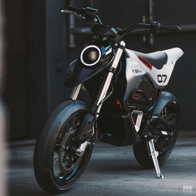 Custom Zero FXS electric motorcycle by Huge Moto