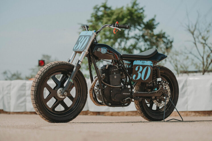 Ron Wood Rotax flat tracker by Deus Milan