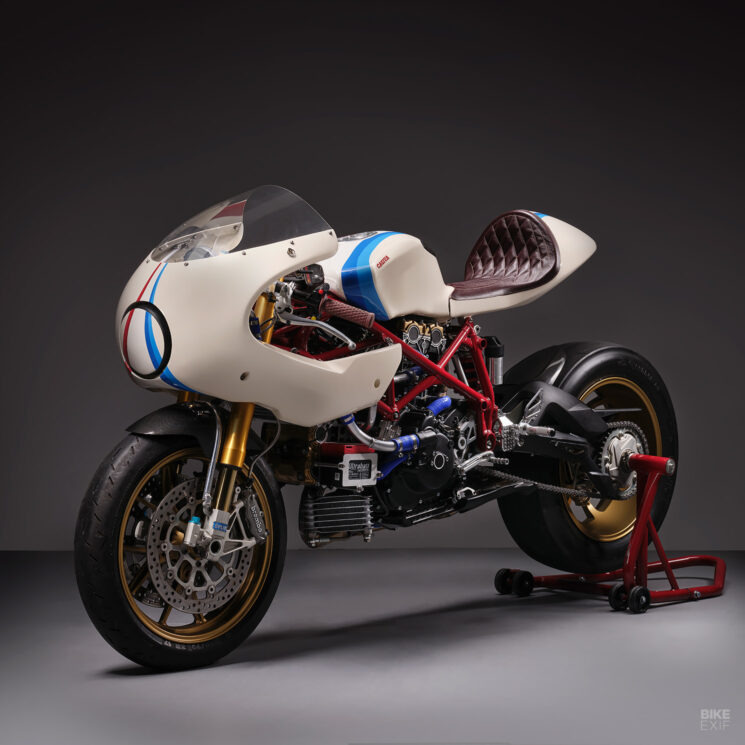 Ducati 749 café racer by Kalapea Garage