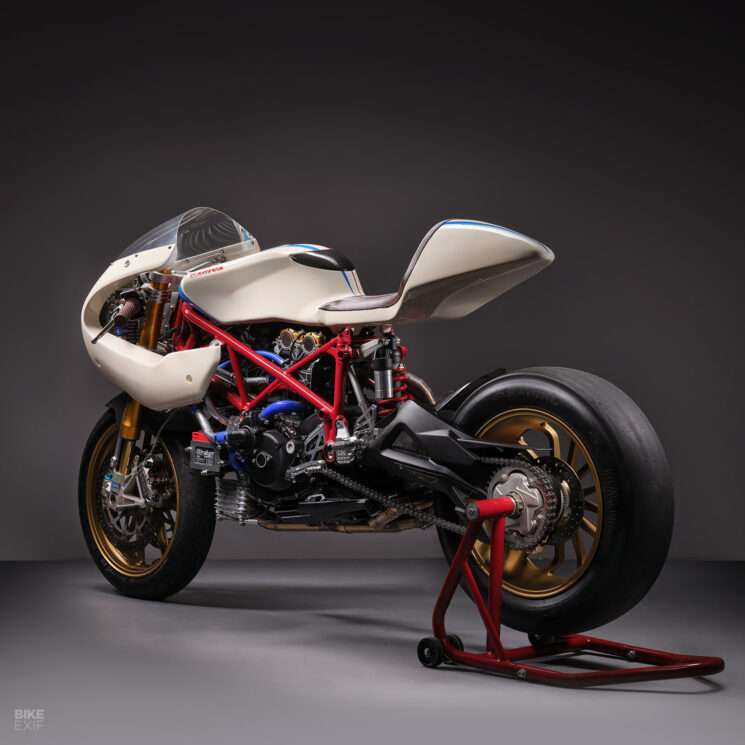 Ducati 749 café racer by Kalapea Garage