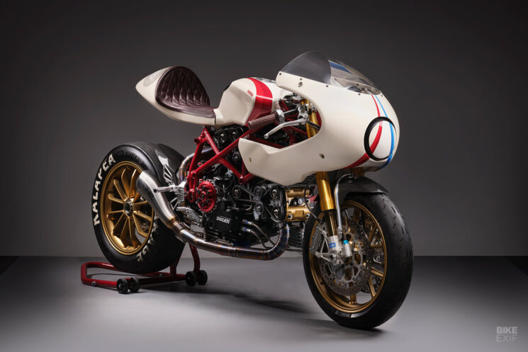 Ducati 749 café racer by Kalapea Garage