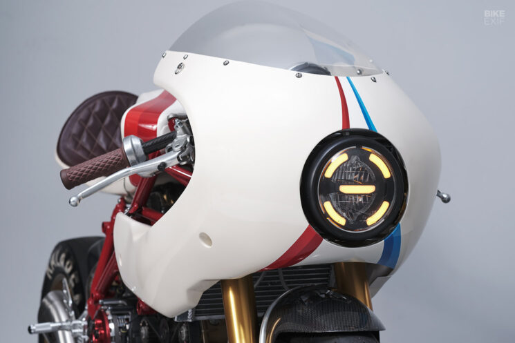 Ducati 749 café racer by Kalapea Garage