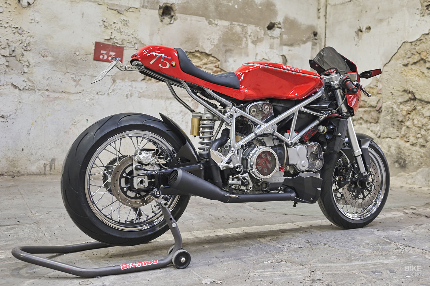 Ducati 749S café racer by Jerem Motorcycles