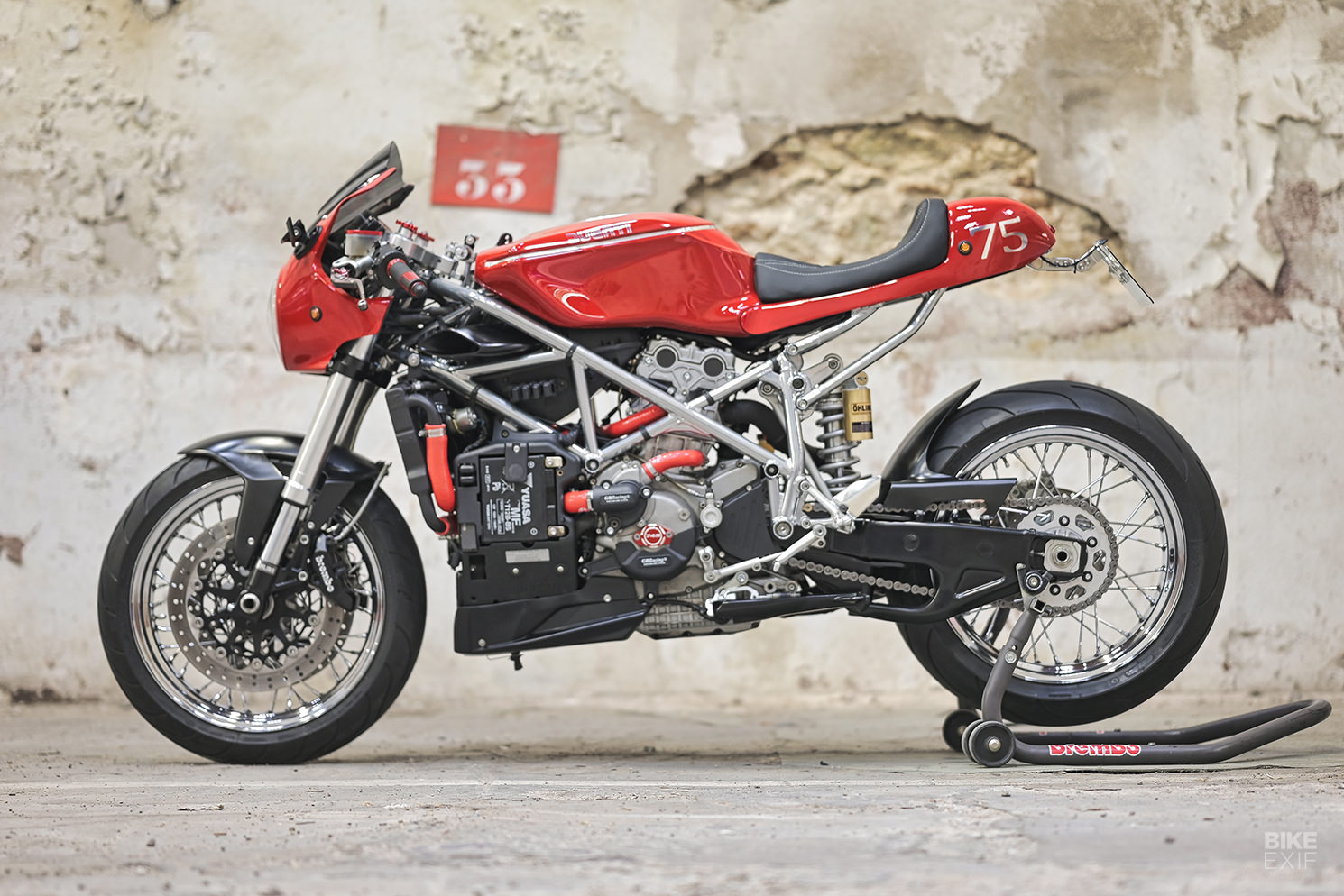 Ducati 749S café racer by Jerem Motorcycles