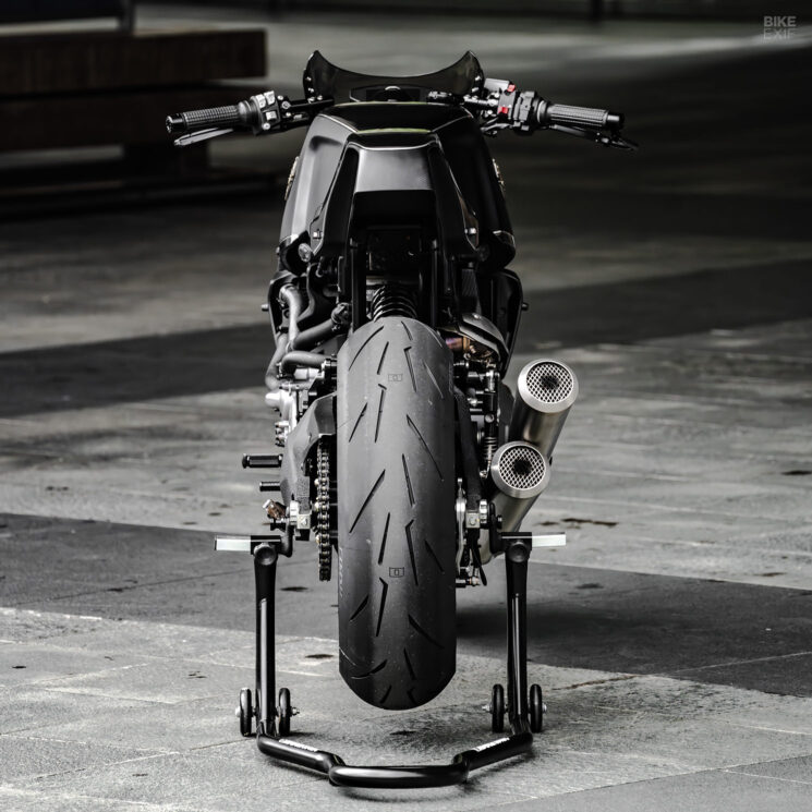 Ducati Monster 821 café racer by Rough Crafts