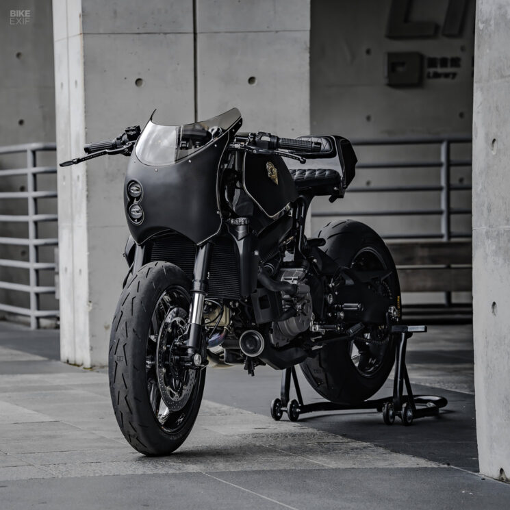 Ducati Monster 821 café racer by Rough Crafts