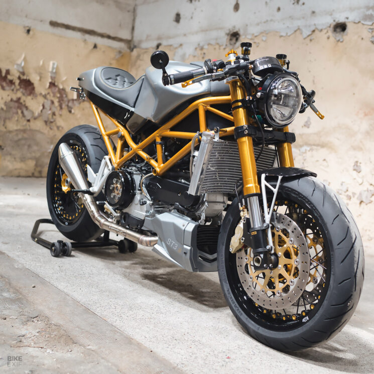 Ducati ST3 café racer by Jerem Motorcycles