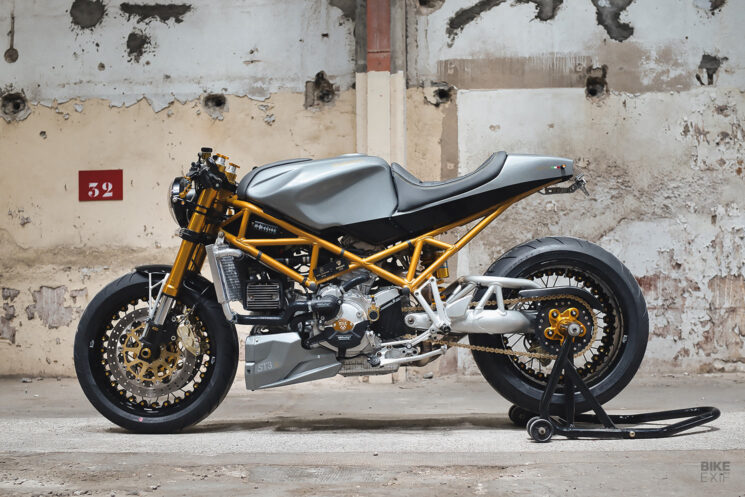 Ducati ST3 café racer by Jerem Motorcycles