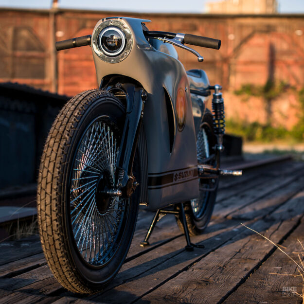 Electric café racer by Sally's Speed Shop